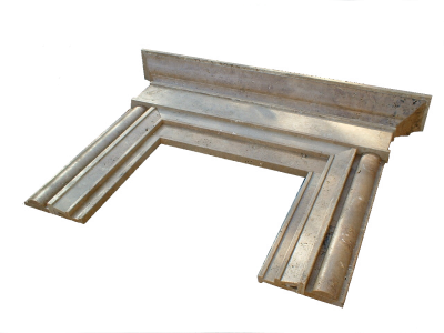 Brushed Noce Travertine Fireplace Brushed Noce Travertine Fireplace