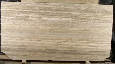 Silver Travertine Slab