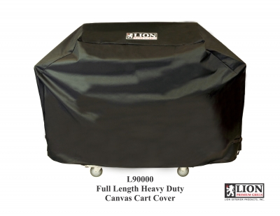 Lion L90000 Premium BBQ Grill and Cart with Full Length Cover