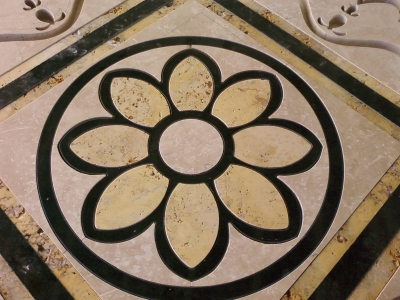 Dry fitting the inlay componets. Dry fitting the inlay componets.