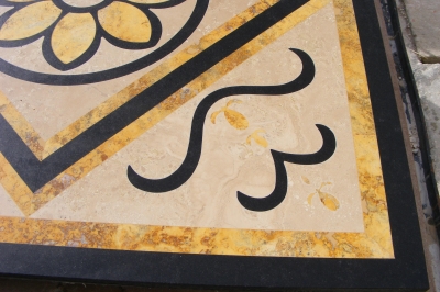 Close-up of the polished inlay. Close-up of the polished inlay.